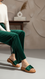 Green Casual Softy For Women CL7202