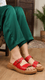 Red Casual Women Softy CL7205
