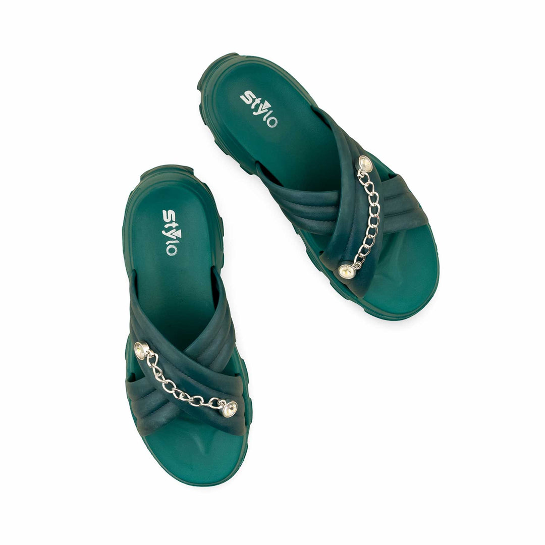 Green Casual Softy For Ladies CL9350