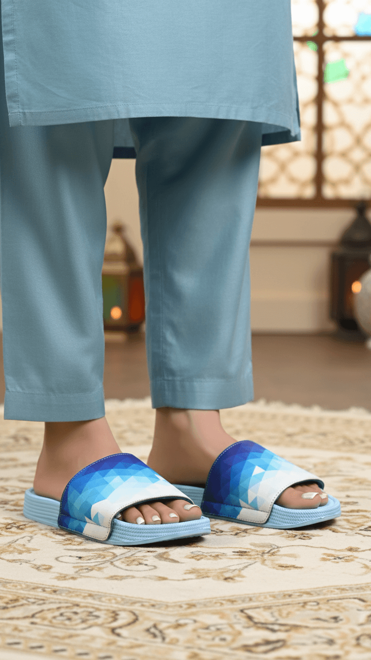 Blue Casual Softy CL9366