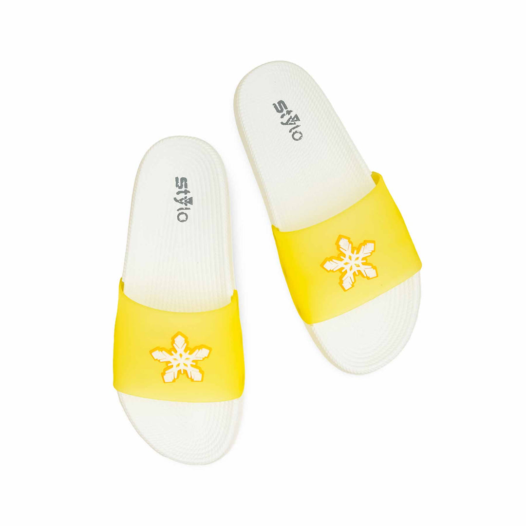 Yellow Casual Softy For Ladies CL9367