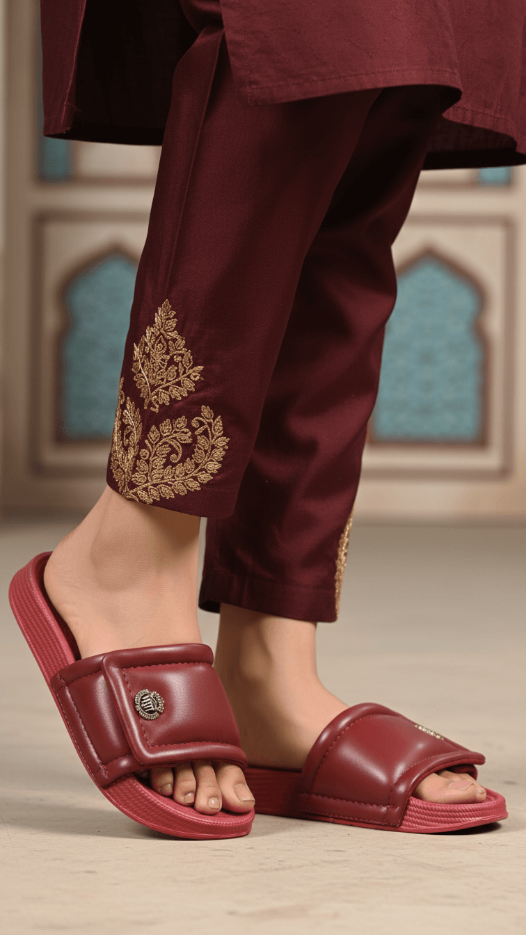 Maroon Casual Softy CL9371