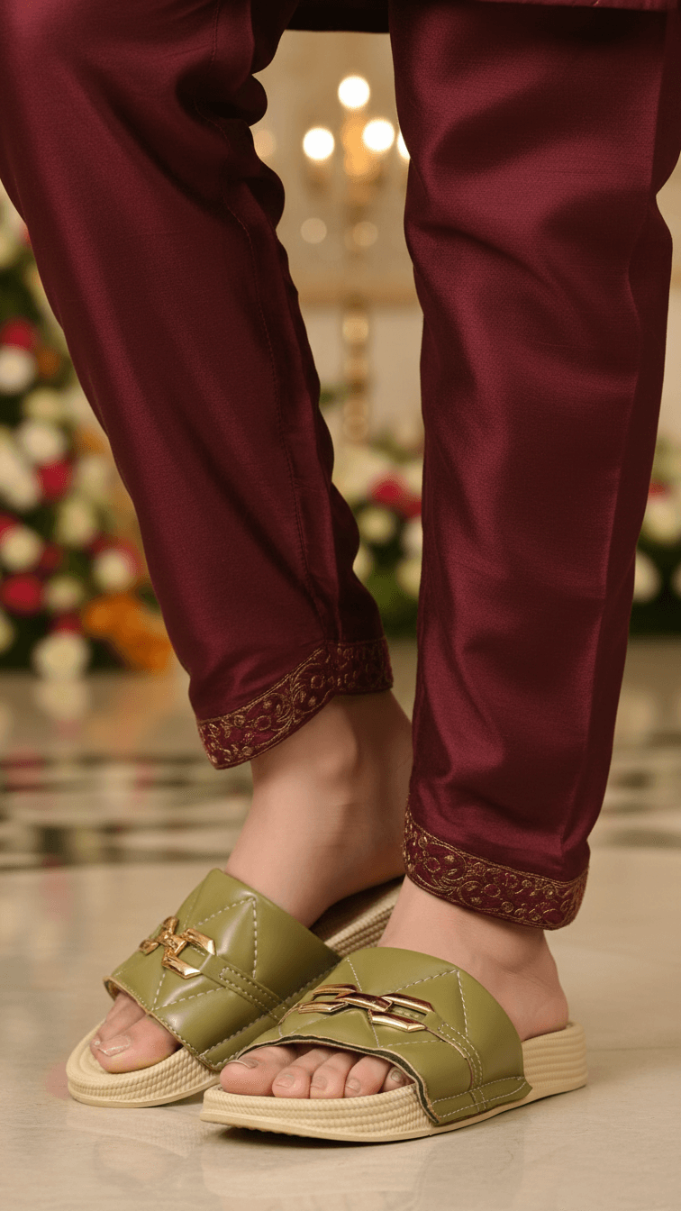 Olive Casual Softy For Women CL9373