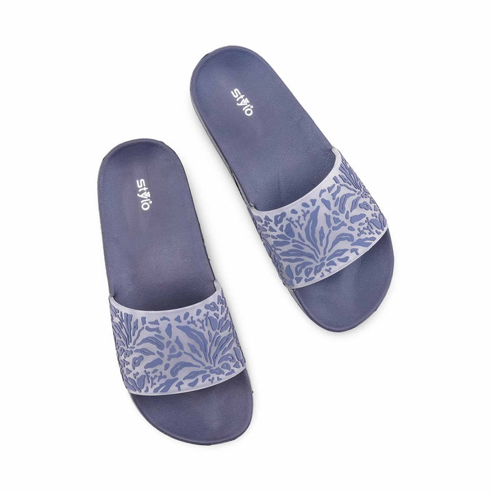 Blue Casual Softy For Women CL9382