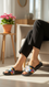 Black Casual Softy For Women CL9398