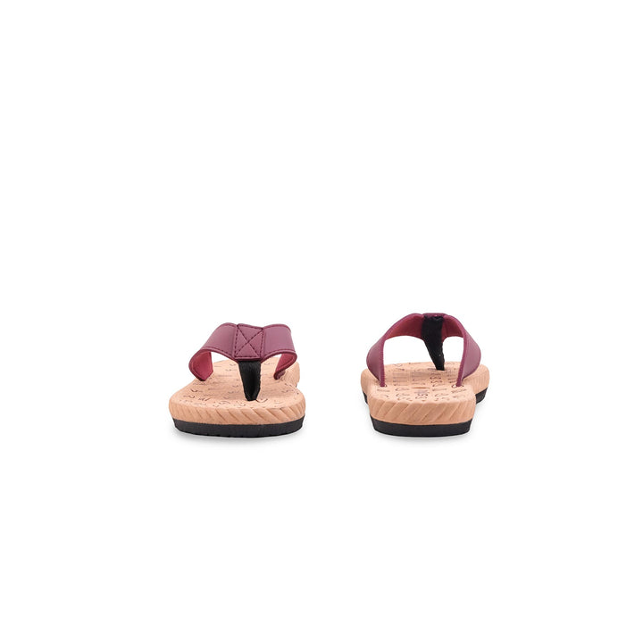 Maroon Casual Women Softy CL9405