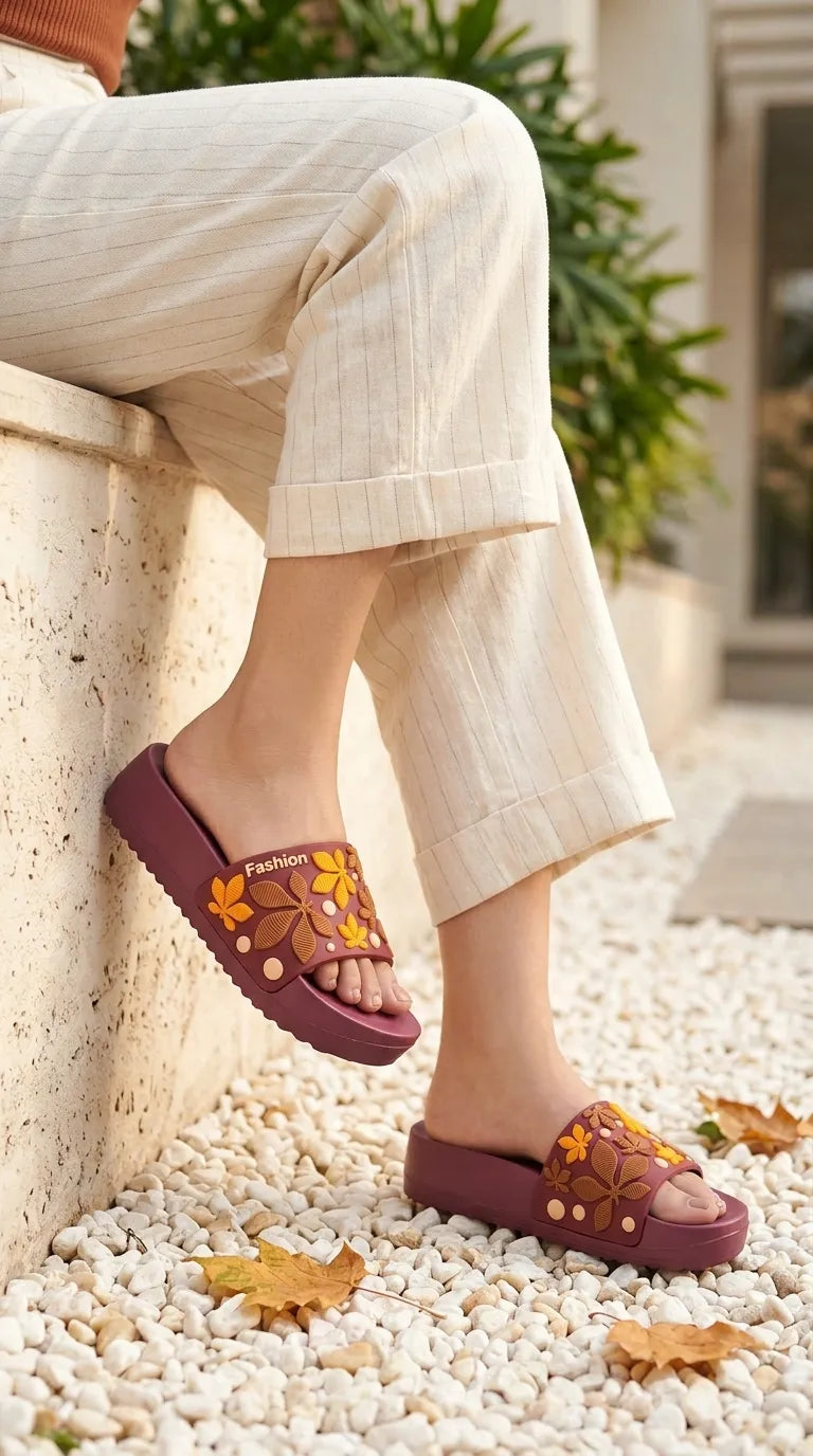 Maroon Casual Softy For Women CL9413