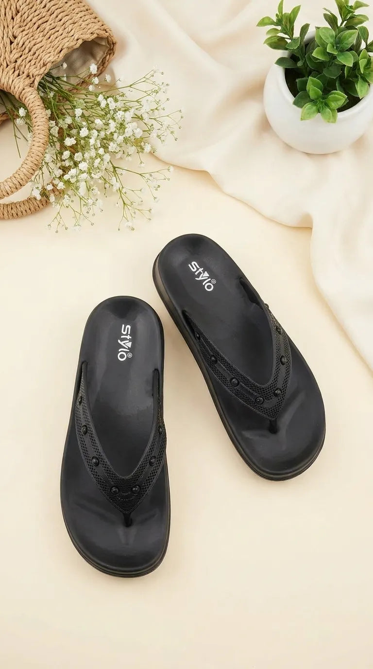 Black Casual Softy For Women CL9416