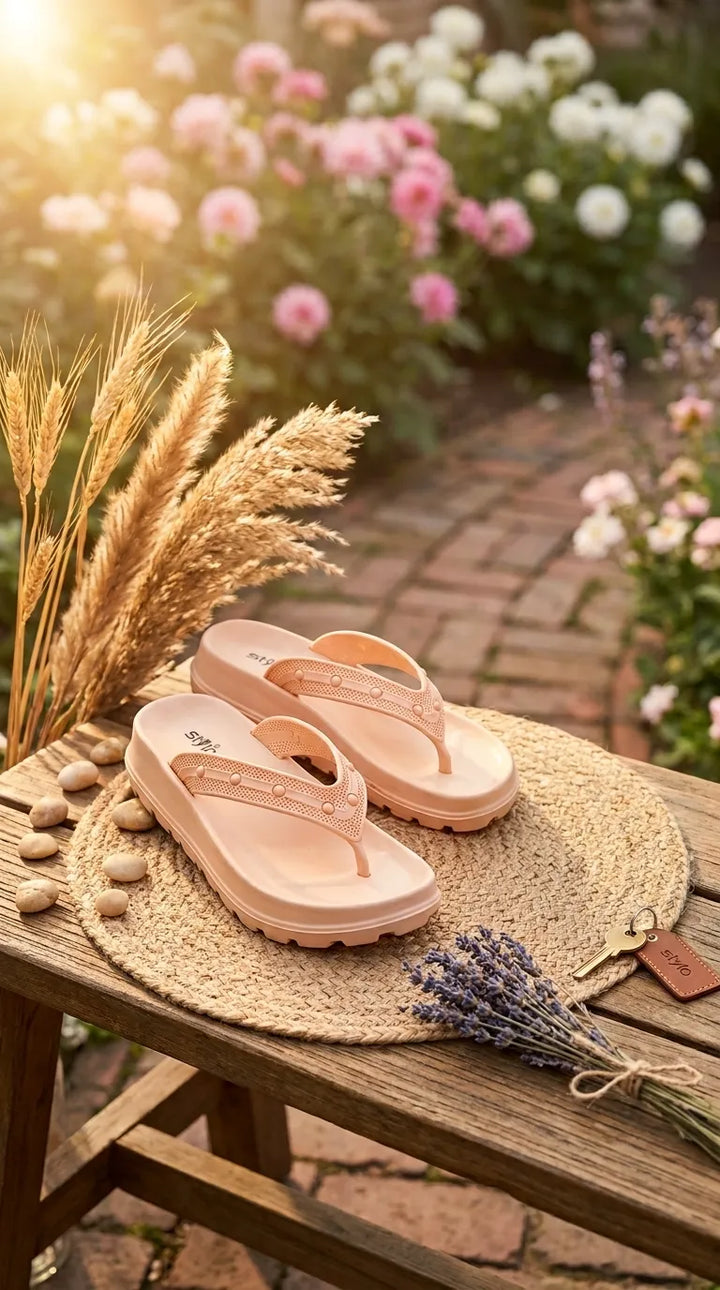 Beige Casual Softy For Women CL9416