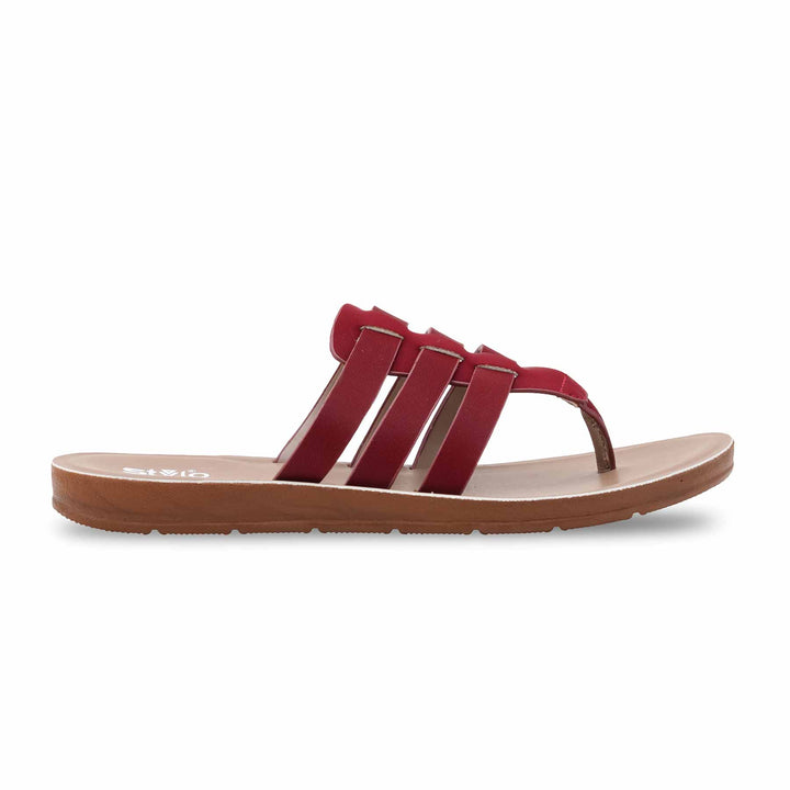 Maroon Casual Women Softy CLS021