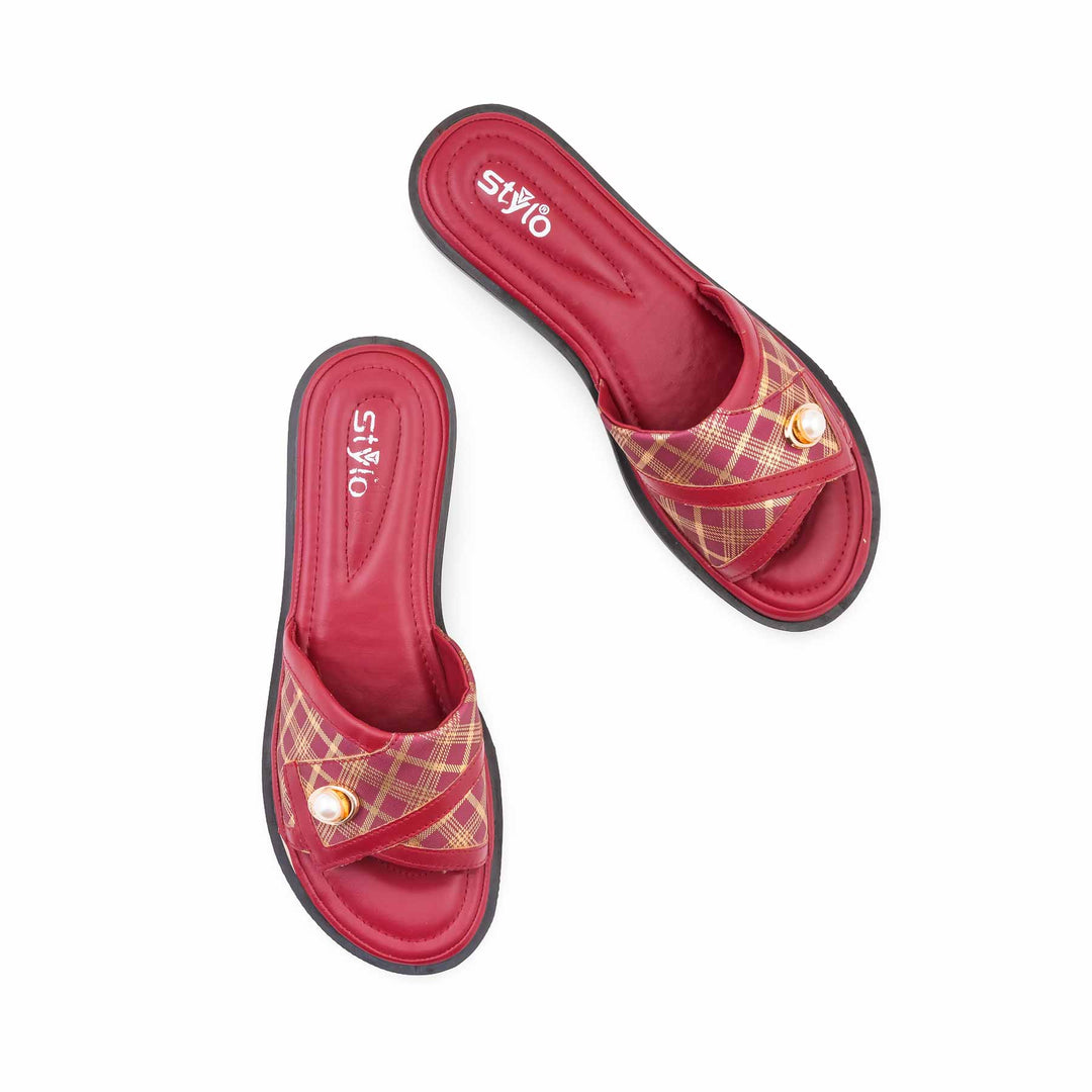 Red Casual Softy For Women CLS047