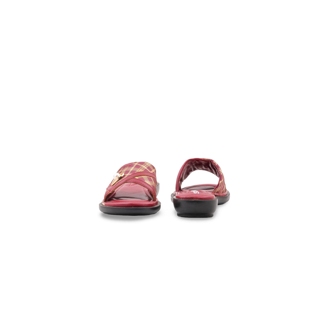 Red Casual Softy For Women CLS047