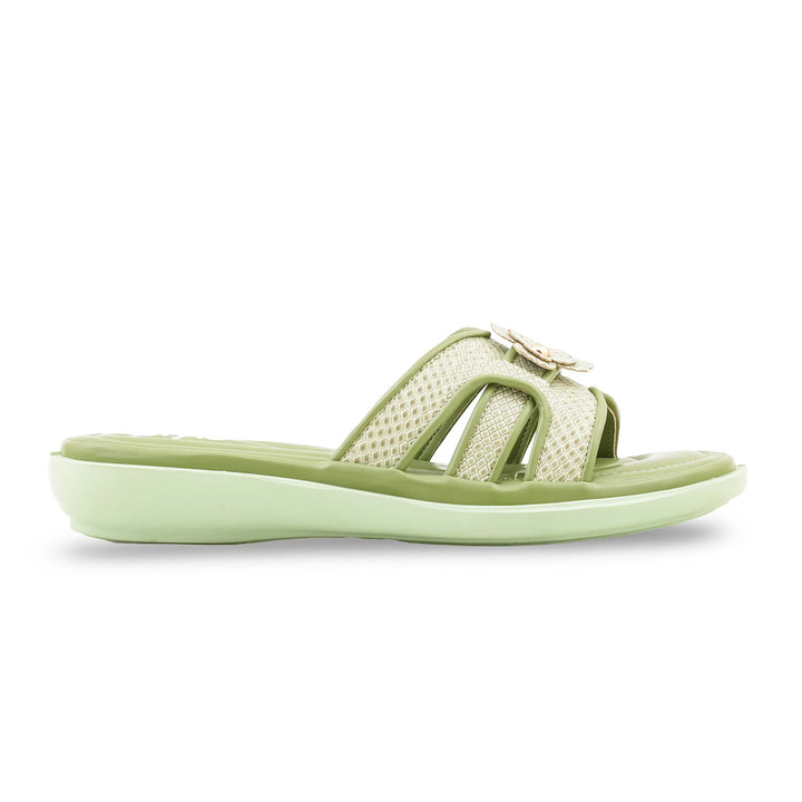 Green Casual Softy For Women CLS049