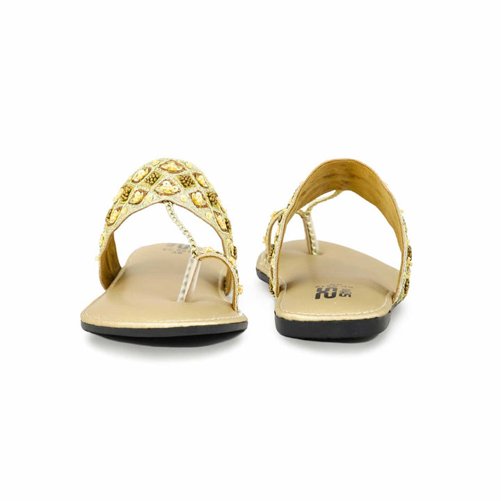 Golden Fancy Chappal EC0212