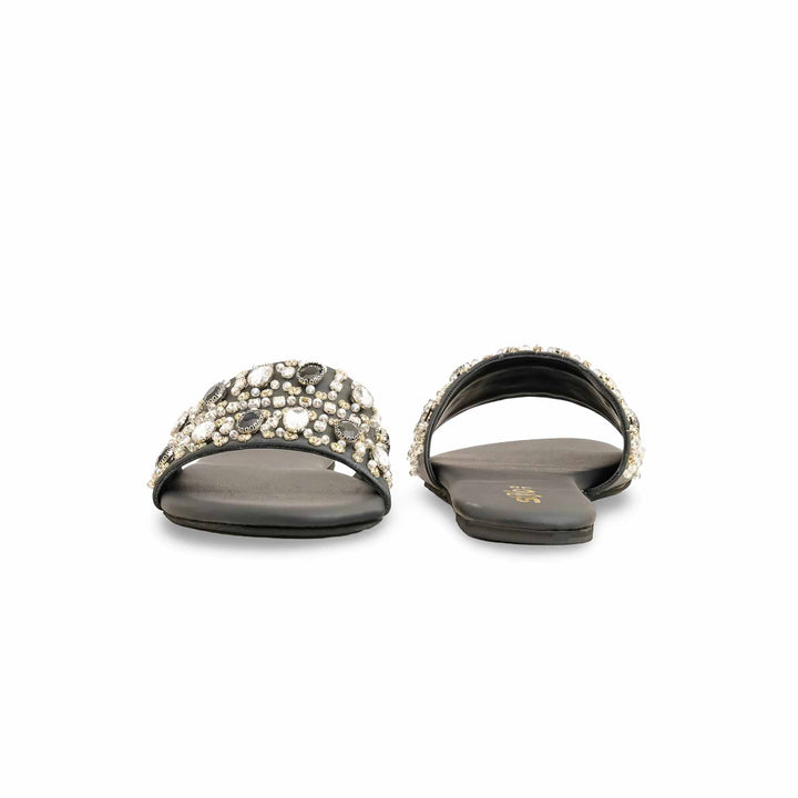 Black Fancy Slipper EC0217
