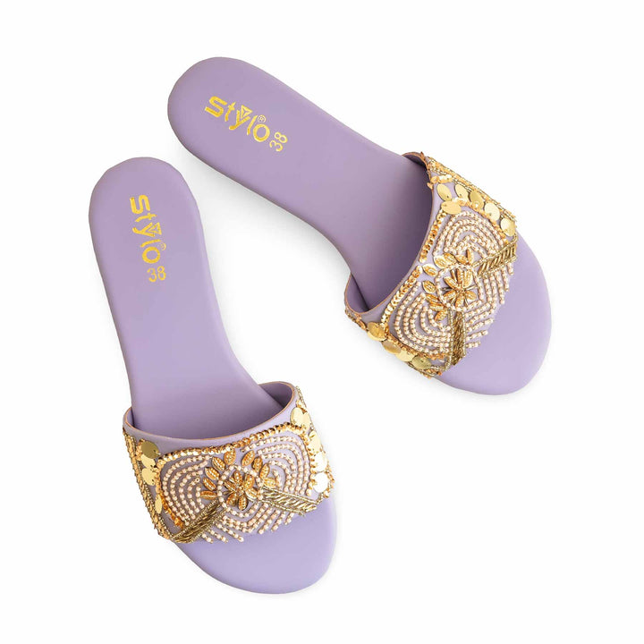Purple Fancy Slipper EC0218