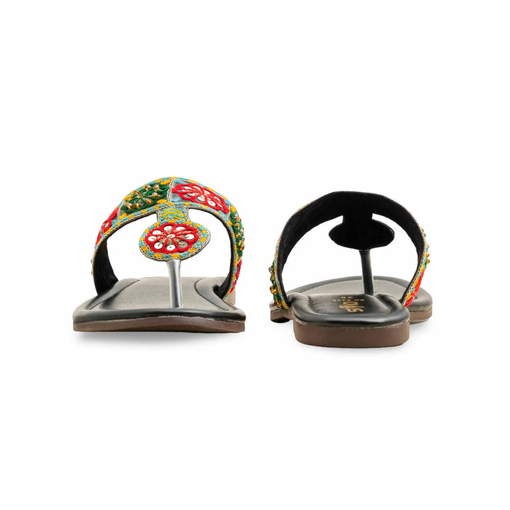Black Ethnic Chappal EC0235