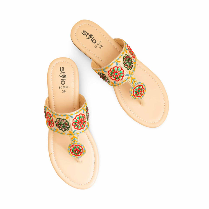 Fawn Formal Women Chappal EC0235