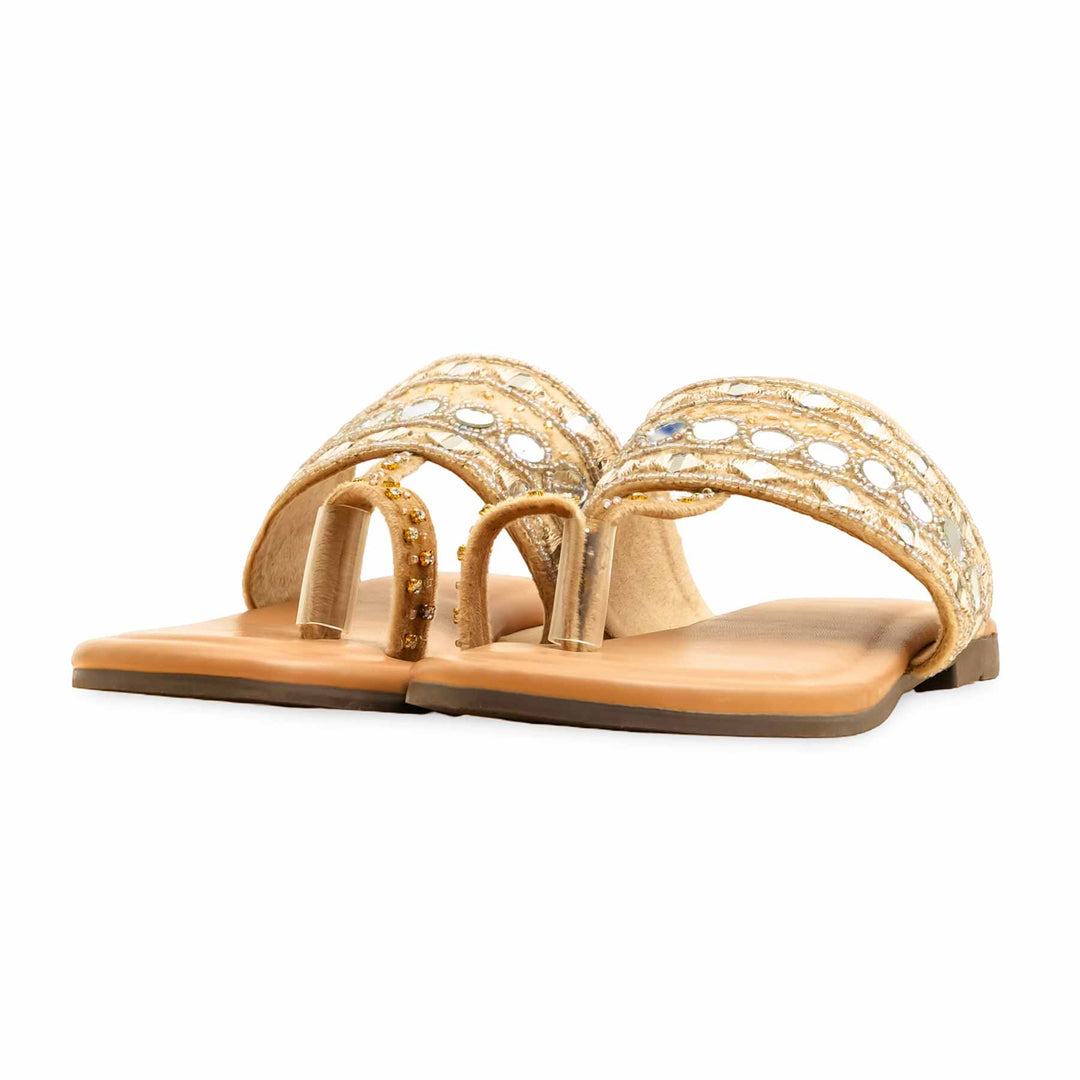 Fawn Ethnic Chappal EC0237