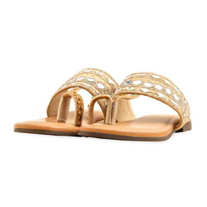 Fawn Ethnic Chappal EC0237