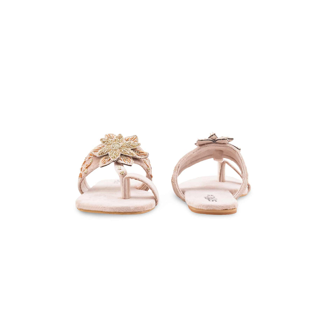 Fawn Fancy Chappal For Women EC0247
