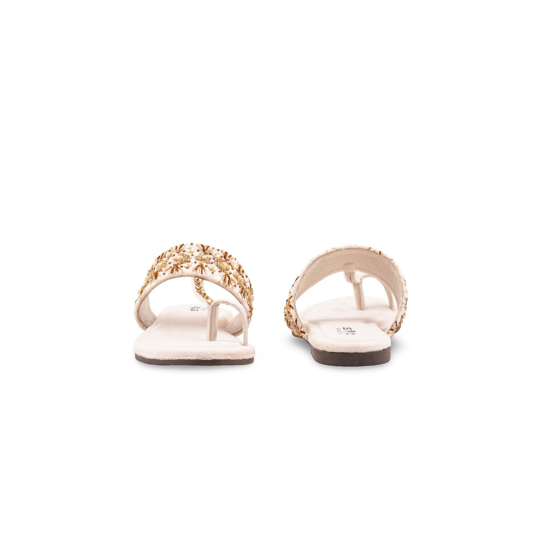 Fawn Ethnic Chappal For Women EC0252
