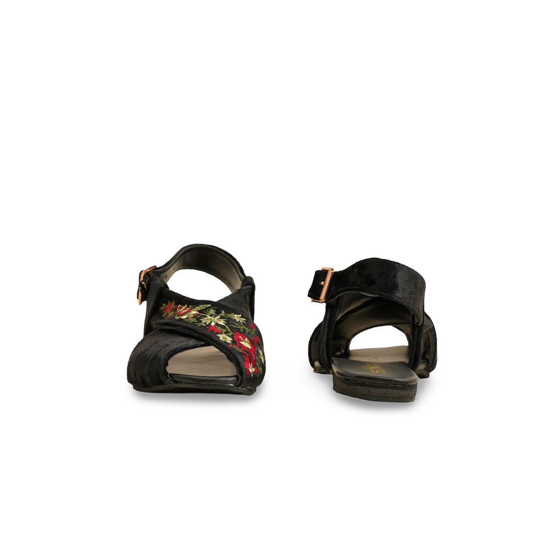 Black Formal Peshawari Chappal EC3183