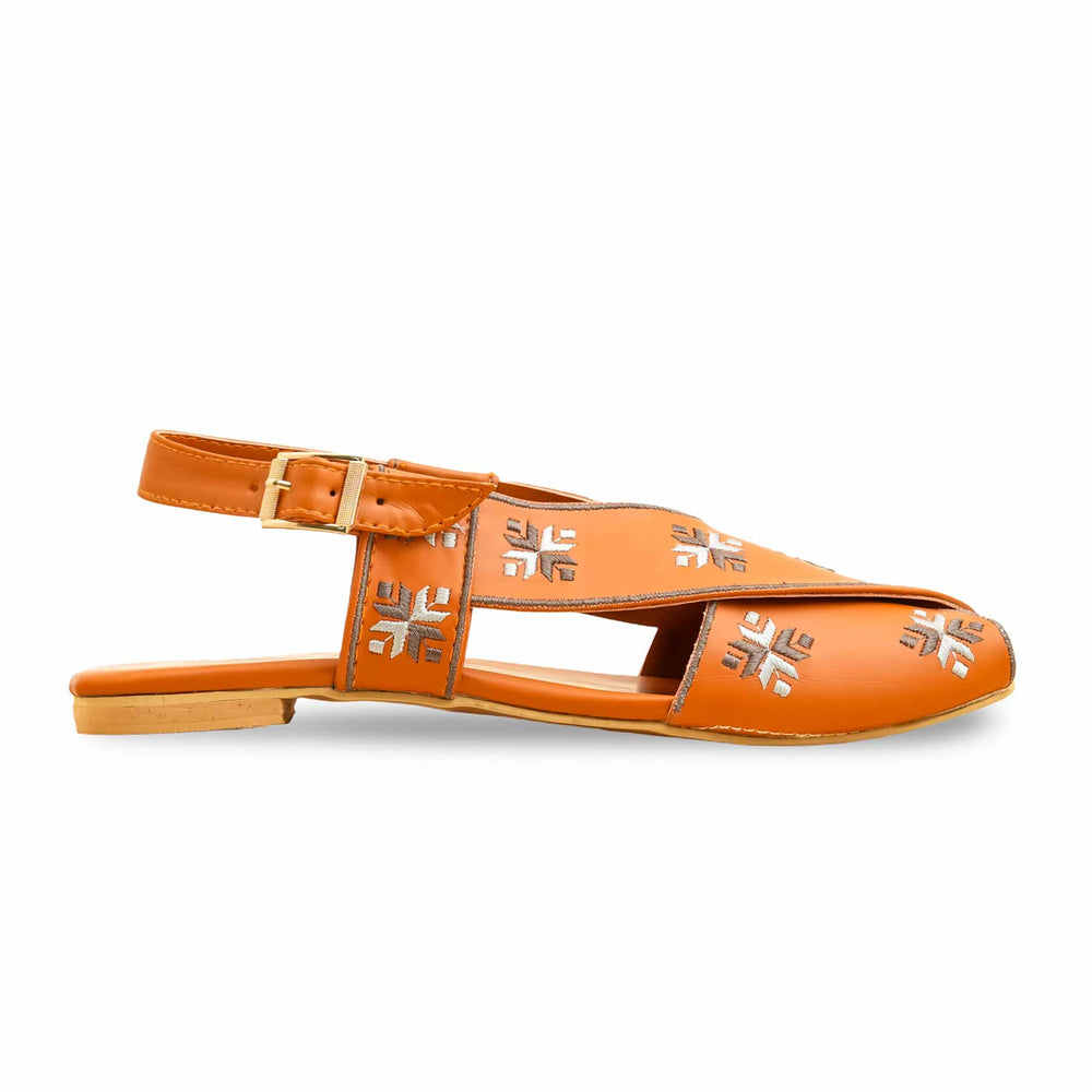 Rust Formal Peshawari Chappal EC3190