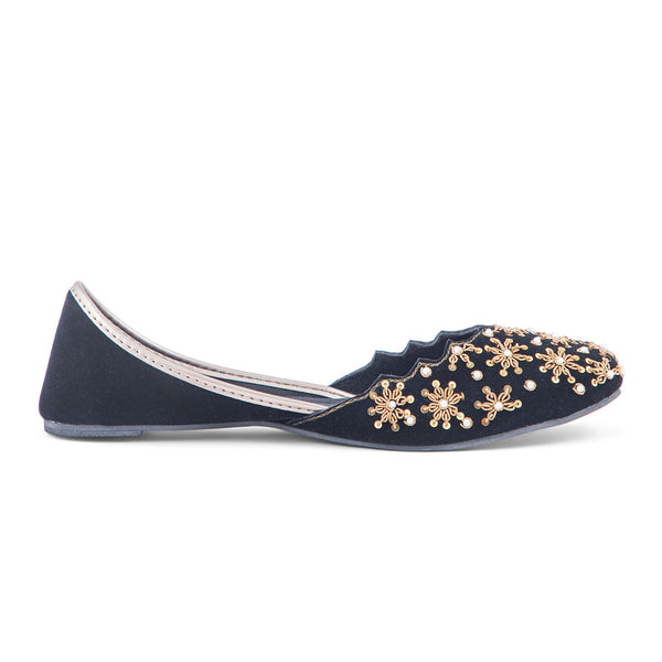 Black Fancy Khussa EC8470