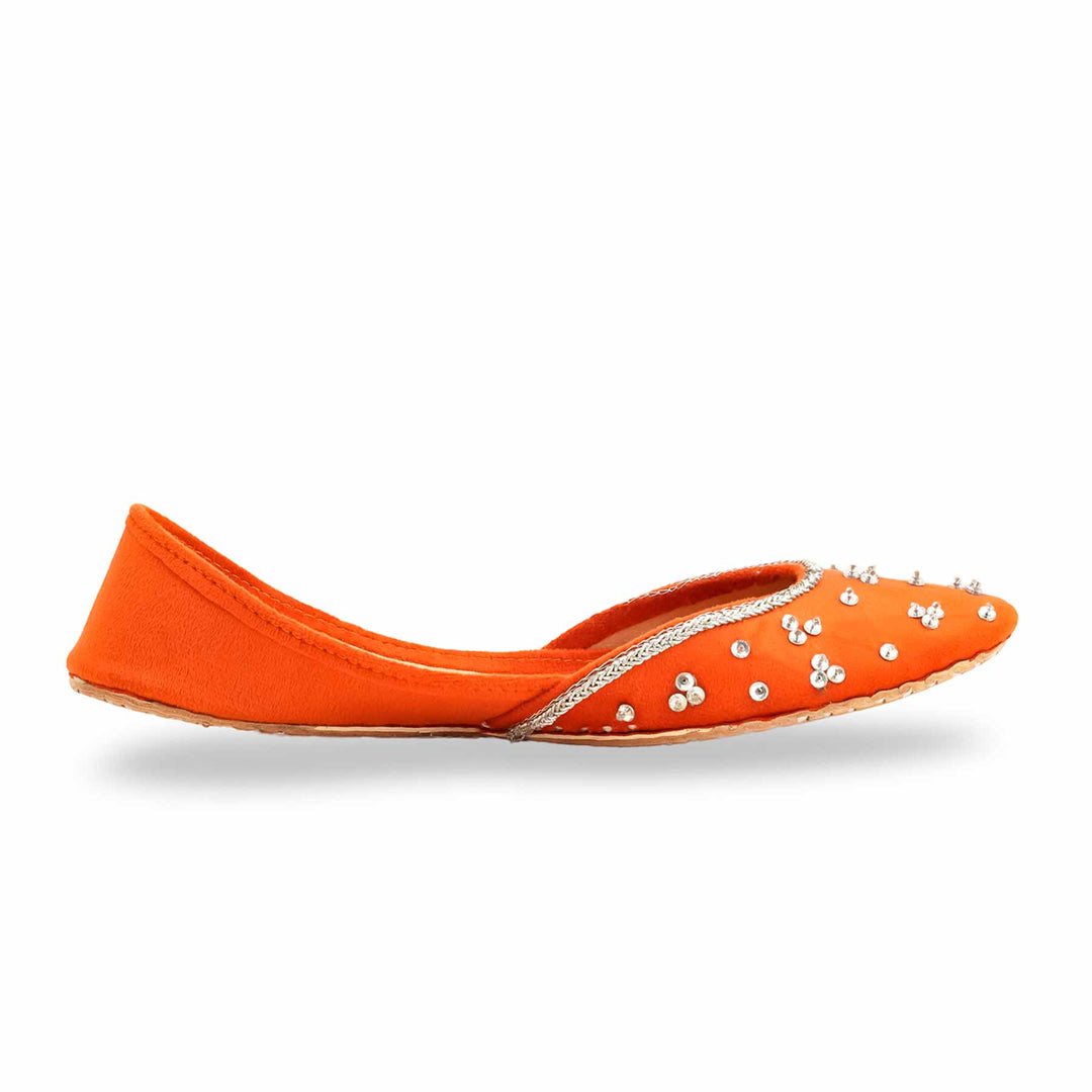 Orange Fancy Khusa For Ladies EC8532