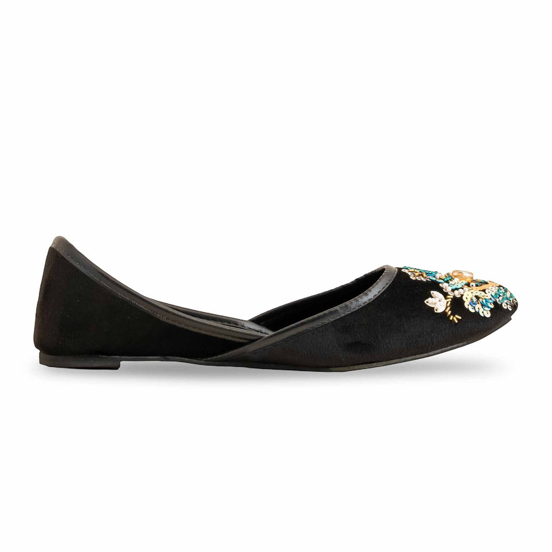 Black Fancy Women Khusa EC8558