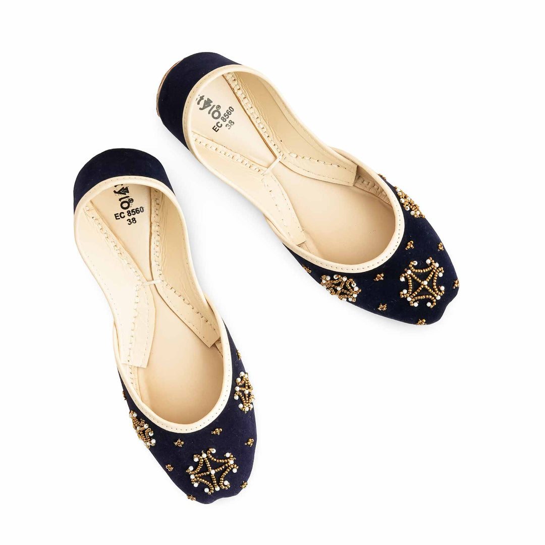 Blue Fancy Khusa For Women EC8560
