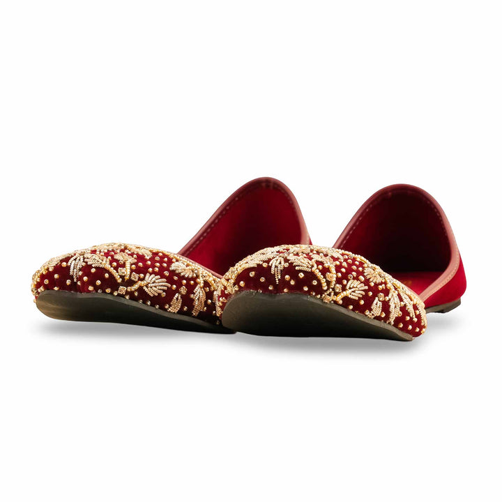 Maroon Fancy Khusa EC8565