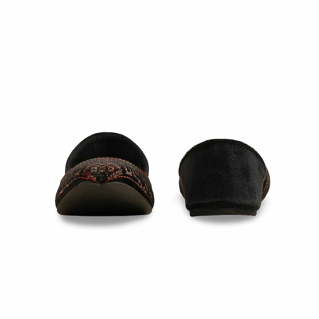 Black Casual Khusa EC8576