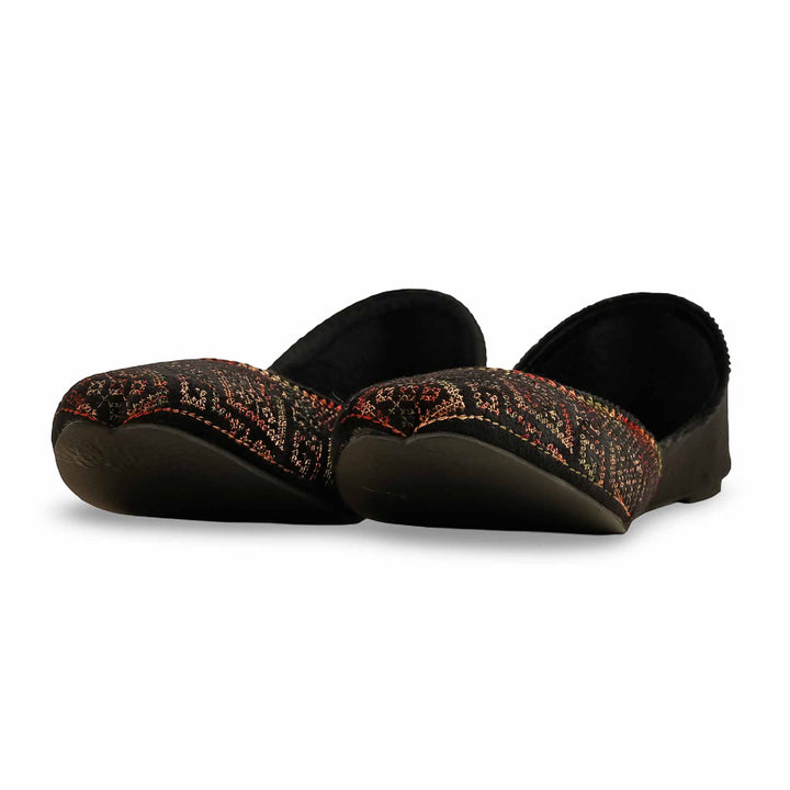 Black Casual Khusa EC8576