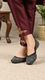 Black Casual Khussa EC8583