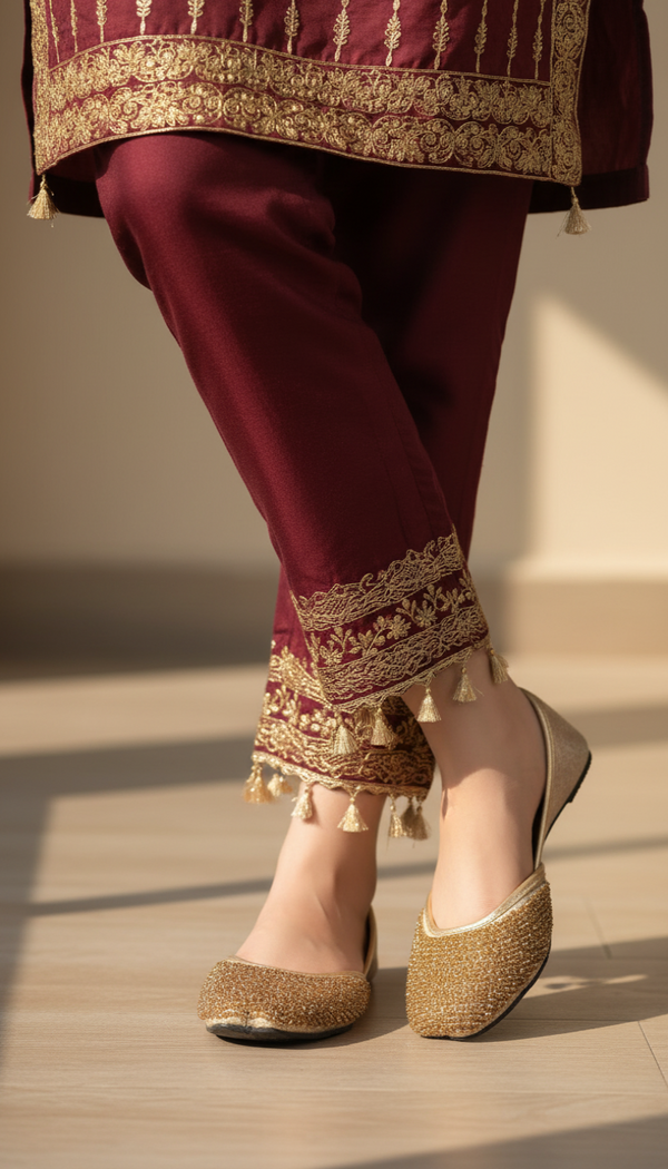Golden Fancy Khussa EC8591