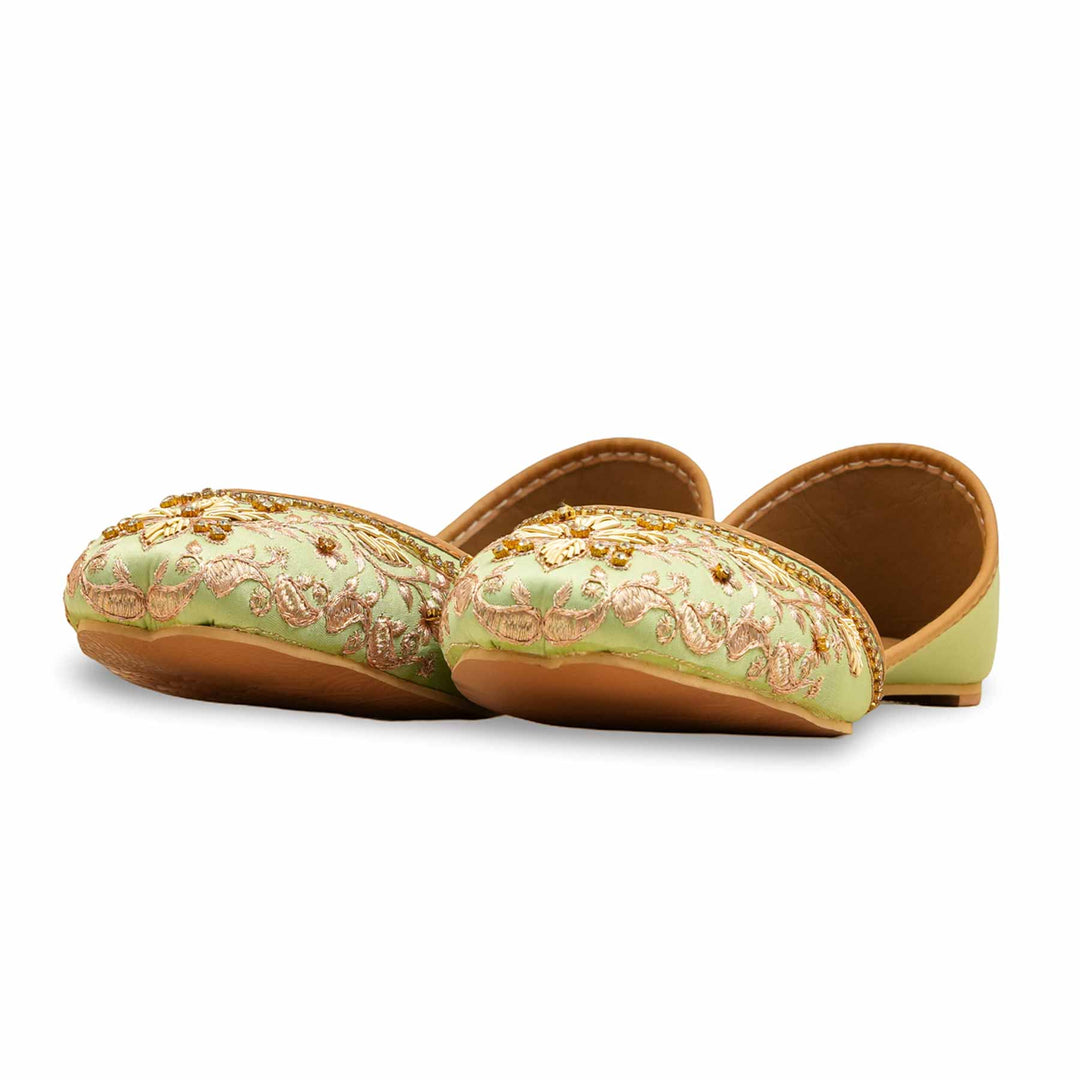PISTAGREEN Fancy Khusa For Ladies EC8593
