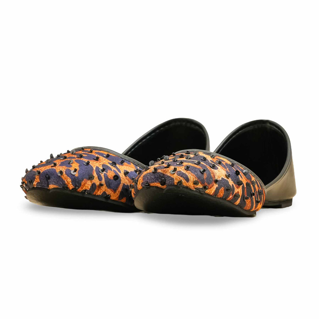 Black Ethnic Khusa For Ladies EC8597