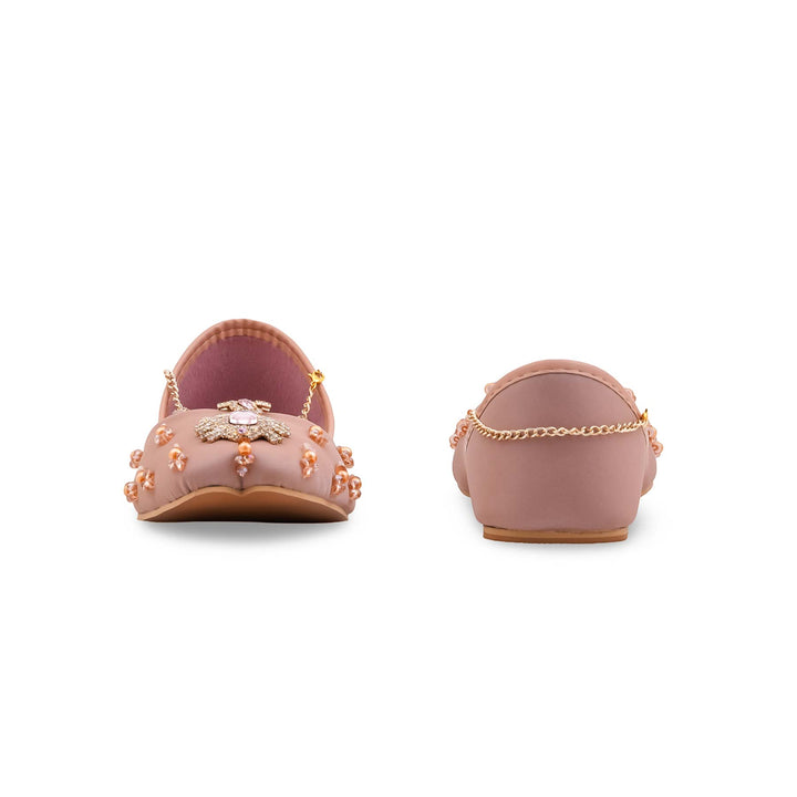 Pink Fancy Khussa For Ladies EC8599