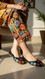 Black Ethnic Women Khussa EC8605