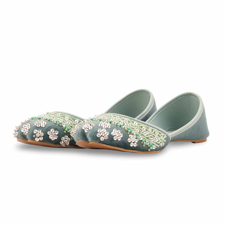 PISTAGREEN Fancy Khussa For Ladies EC8610
