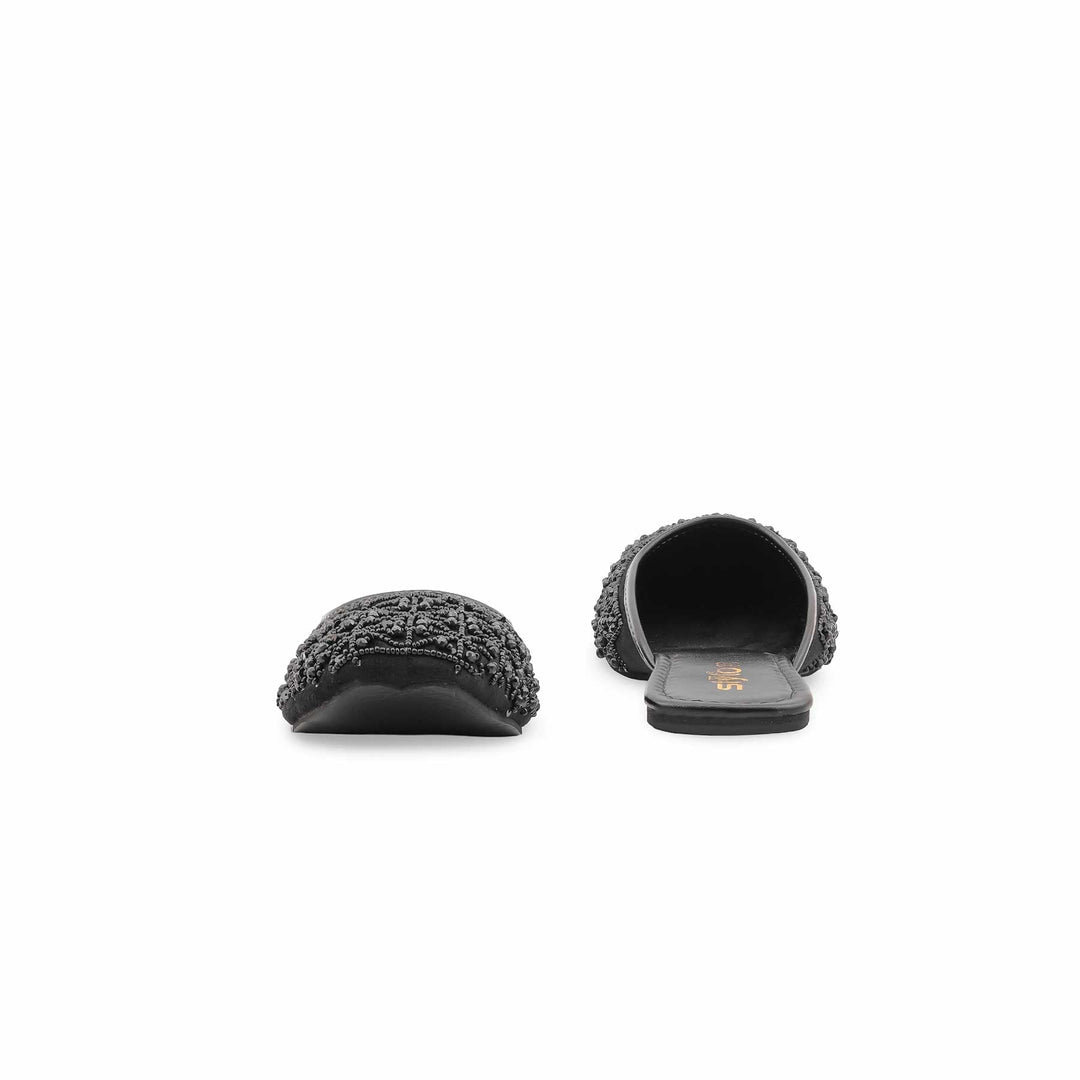 Black Back Open Khussa EC8613