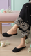 Black Back Open Khussa EC8613