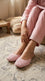 Pink Fancy Back Open Khussa EC8613