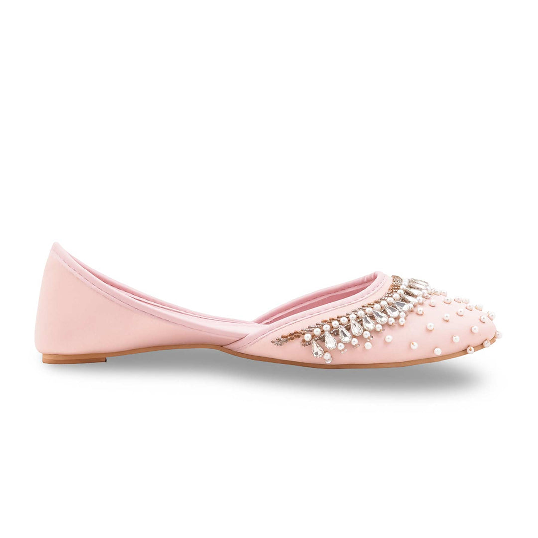 Pink Fancy Khussa For Women EC8614