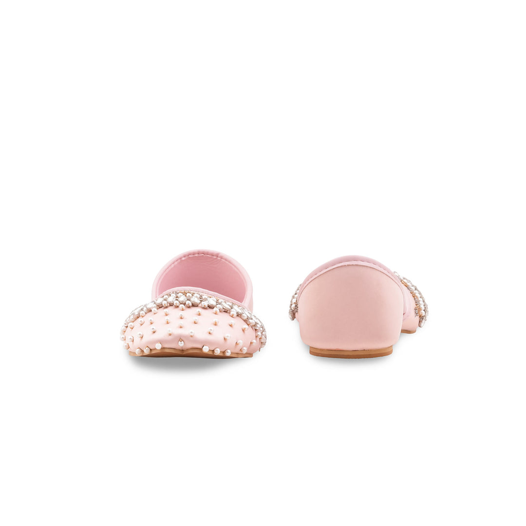 Pink Fancy Khussa For Women EC8614