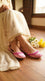 Pink Ethnic Khussa For Ladies EC8615