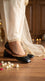 Black Ethnic Khussa For Ladies EC8621