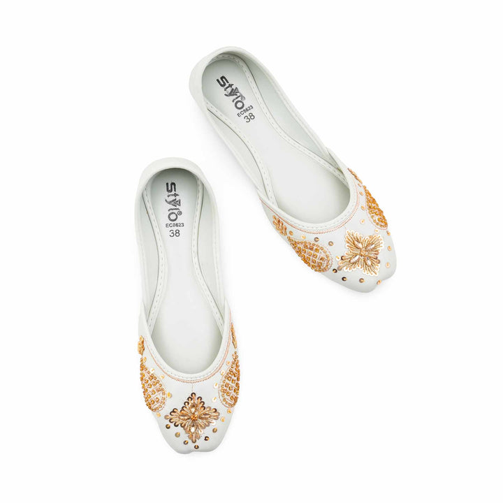 PISTAGREEN Fancy Khussa For Women EC8623